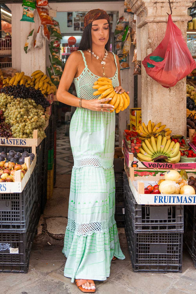 Saint Tropez Crochet Maxi