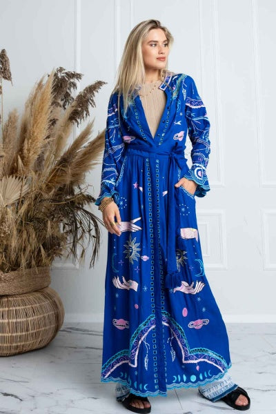 Cosmos Kimono Duster – ZAIMARA